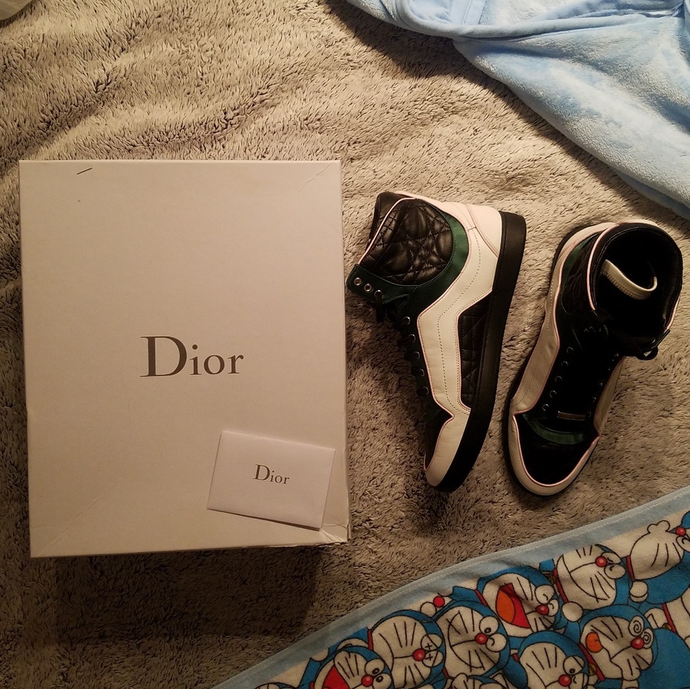 ♠️ Dior Running Cannage Sneakers Shoes ♠️